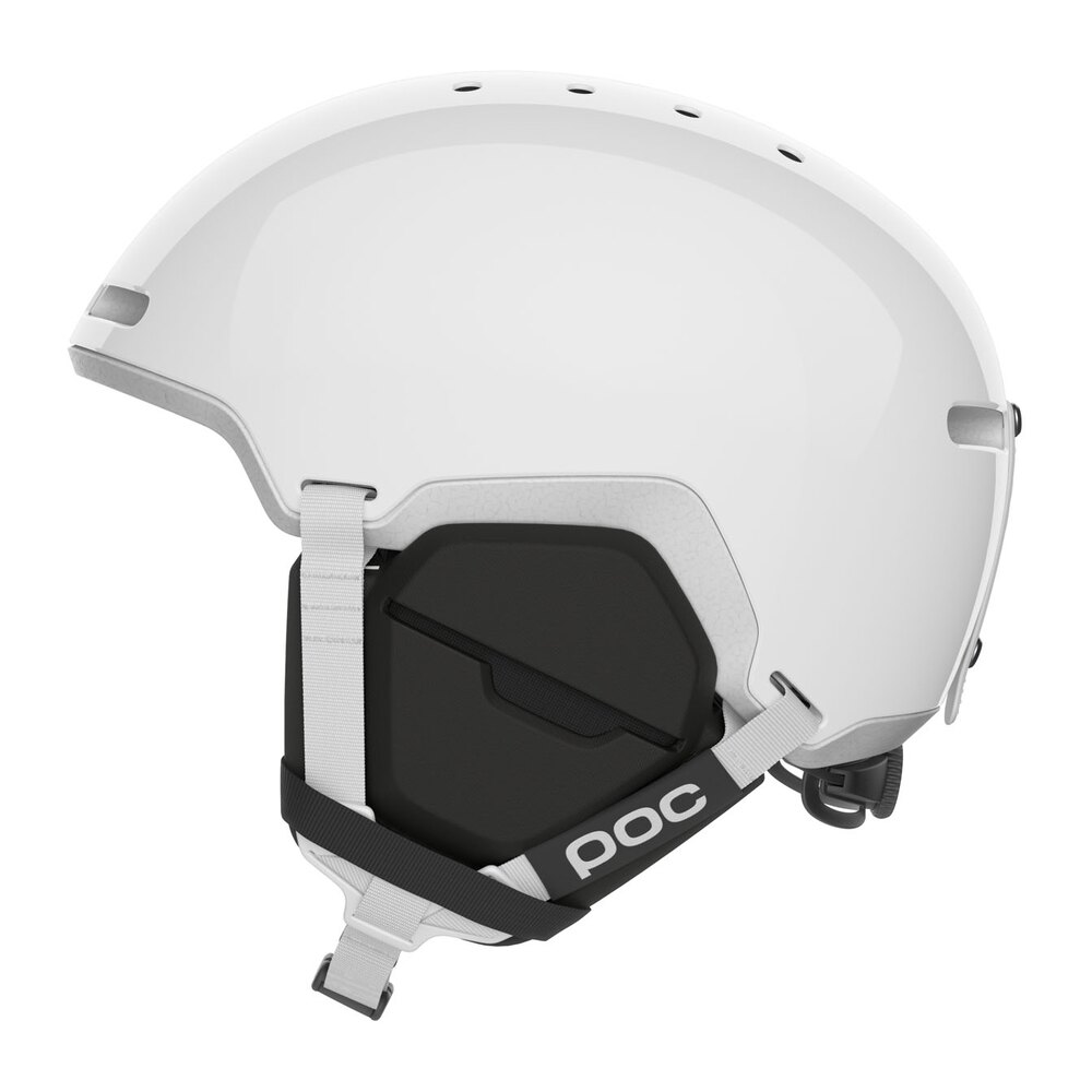 Casco da sci POC Calyx Carbon bianco visto di tre quarti